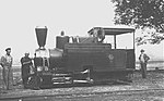 O&K Ndeg 1775 of 1906 50HP wood burner 0-4-2T designated SWR Loco Ndeg 1, South Western Railway, Knysna (Hannes Paling).jpg