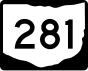 State Route 281 penanda