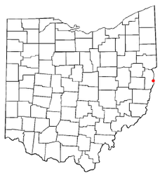 Steubenville – mapa