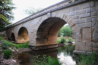 Roman bridge over the river at Boisseron