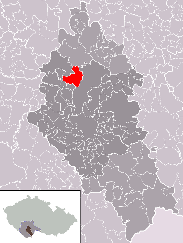 Localização de Olešník
