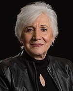 Olympia Dukakis -- Best Supporting Actress in a Motion Picture Drama, Musical or Comedy winner Olympia Dukakis 2019.jpg