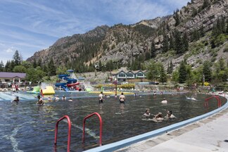 Ouray Hot Springs Pool.