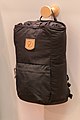 * Nomination Fjällräven backpack at OutDoor 2018, Friedrichshafen --MB-one 21:48, 9 July 2019 (UTC) * Decline Looks a bit unsharp. Camera movement, probably. --Peulle 06:54, 16 July 2019 (UTC)