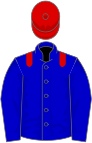 Blue, Red epaulettes and cap