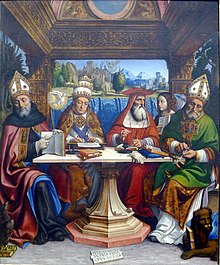 Quattro Dottori della Chiesa (Parigi, Musée du Louvre) 1516