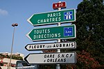 Vignette pour Composition d'une mention de signalisation routière en France