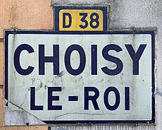 Panneau Michelin Entrée Choisy Roi Avenue Alfortville - Choisy-le-Roi (FR94) - 2021-03-09 - 1.jpg