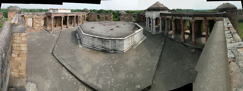 File:Panoramic view inside tomb of Sultan Ghari (2898424730).jpg