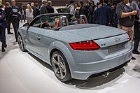 Audi Tt: Πρώτη γενιά (1998 - 2006), Δεύτερη γενιά (2006 - 2014), Τρίτη γενιά (2014 - 2023)