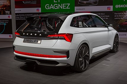 Škoda Vision RS, Паризький автосалон 2018