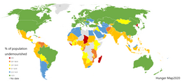 Procento populace podvyživené mapa světa. PNG