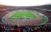 Persepolis fans at Azadi Stadium 1396.jpg