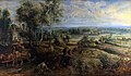 『ステーン城の風景』（1636年頃） ナショナル・ギャラリー（ロンドン）
