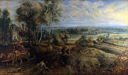 Peter Paul Rubens - A View of Het Steen in the Early Morning.jpg