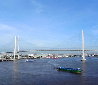 Phú Mỹ Bridge Bridge in Vietnam