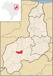 Alvorada do Gurguéia Municipality in Nordeste, Brazil