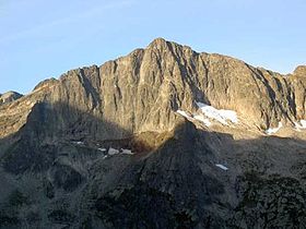 El pico de Spijeoles desde el Grand Quayrat
