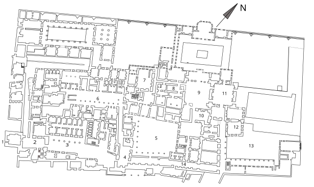 Palais De Topkapı: Histoire et conception du palais, La porte de lAuguste ou porte Impériale, Première cour