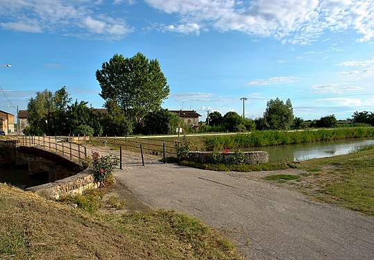 Albersano bridge, Berra, Italy