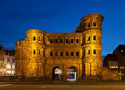 Porta Nigra in Trier, Germany