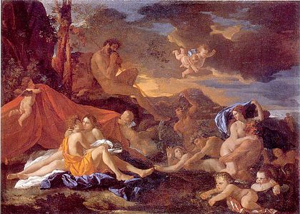 Nicolas Poussin, Acis et Galatée (vers 1627), Dublin, National Gallery of Ireland.