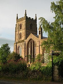 The (current) Priory Church building at Leominster Priory Church Leominster.JPG