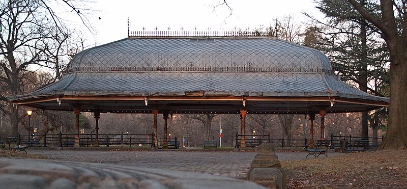 File:Prospect Park Oriental Pavilion Golden Hour.jpg