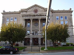 Putnam County Courthouse, listed on the NRHP