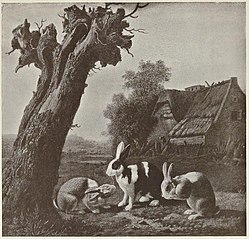 Rabbits in a Landscape