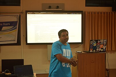 Ranjith Siji introducing Wikidata API