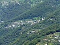 Panorama della frazione di San Quirico, Rapallo, Liguria, Italia