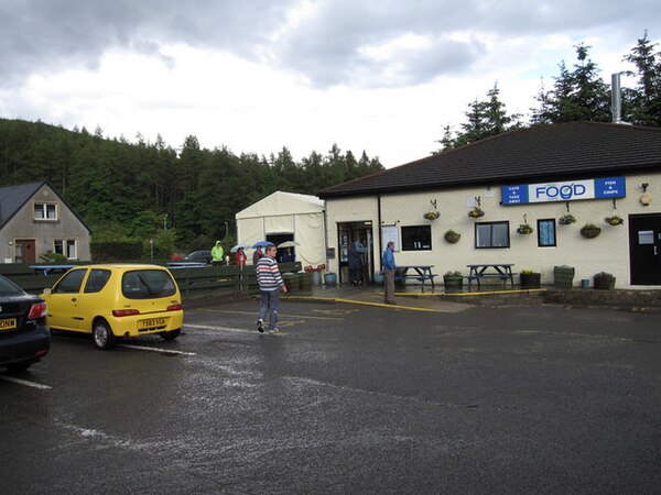 The Real Food Cafe, just off the A82 in Tyndrum