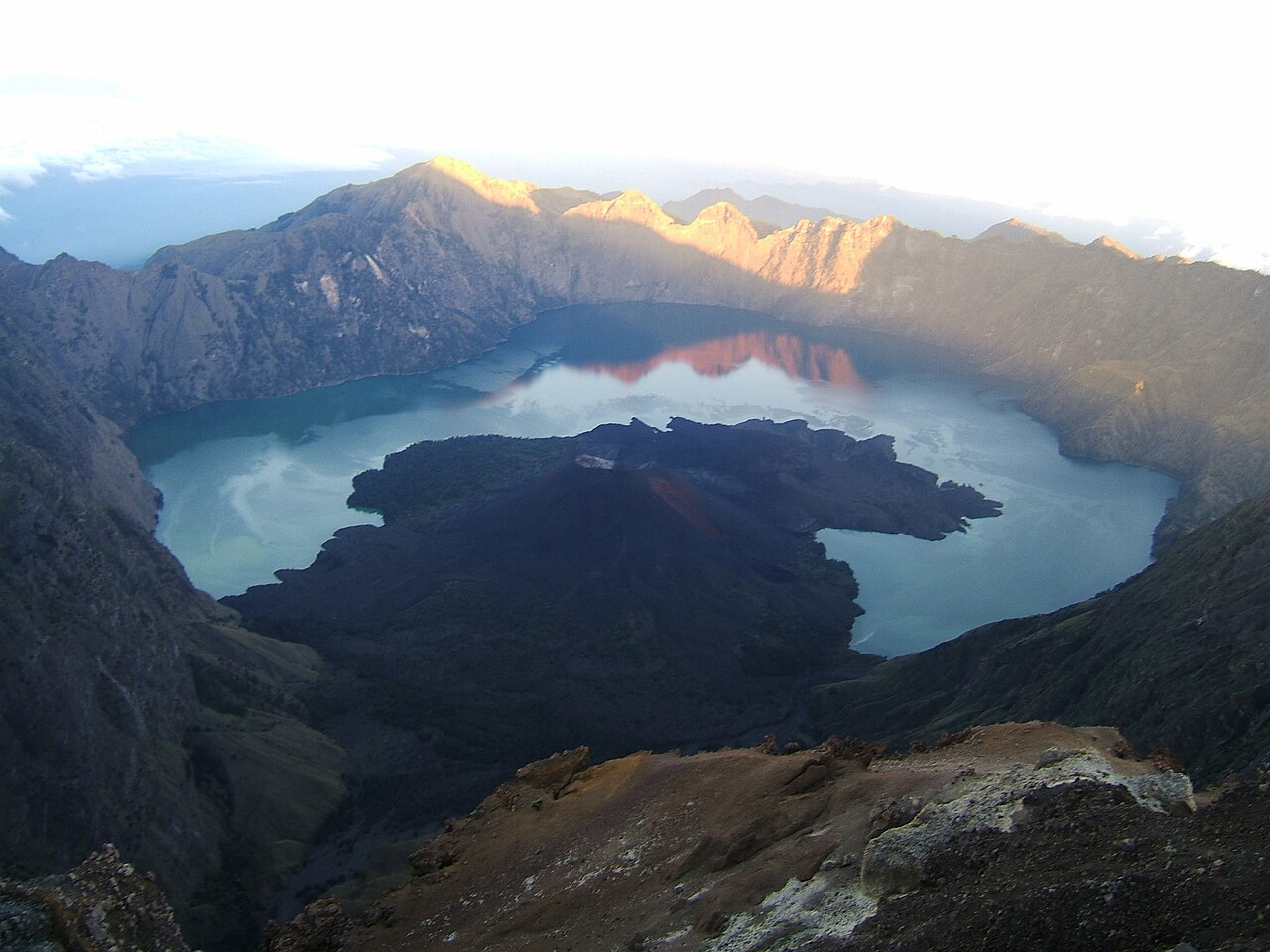 File Rinjani  Volcano Lombok JPG Wikimedia Commons