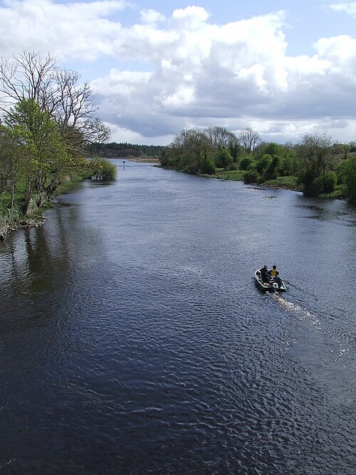 River Shannon from Drumsna bridge, County Leitrim