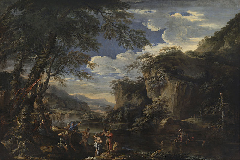 File:Rosa, Saint John the Baptist Baptizing Christ in the Jordan.jpg