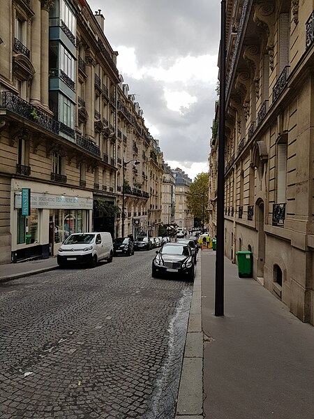 Rue Freycinet Paris