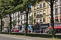 * Nomination Rue des Docteurs Charcot 14 à 18 at en:Saint-Étienne. In the front, behind the trees, the line of fr:Tramway de Saint-Étienne. --Touam 06:01, 3 July 2021 (UTC) * Decline  Oppose Not bad, but quite noisy for ISO125 & daytime photo, sorry. --Nefronus 19:45, 10 July 2021 (UTC)