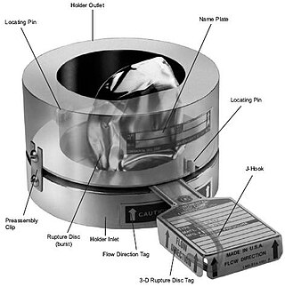 <span class="mw-page-title-main">Rupture disc</span> Non-closing over-pressure relief device