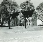 Mangårdsbyggnaden på Vidbynäs säteri, 1900-tal.