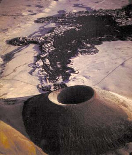 SP Crater, an extinct cinder cone in Arizona