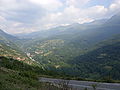Das obere Bistrica-Tal mit dem Dorf Gornjasella