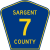 Sargent County Route 7 ND.svg
