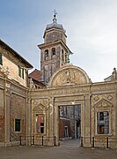 Scuola Grande di San Giovanni Evangelista, pantalla de Pietro Lombardo, 1485