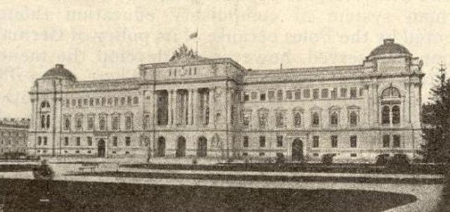 The Galician Sejm (parliament) in Lviv