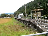 撤去された側の線路