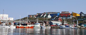 Porto de Sisimiut.