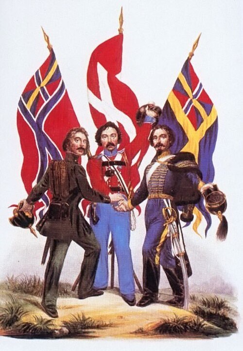 The mid-19th century Scandinavism political movement led to the modern use of the term Scandinavia.