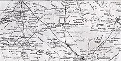 Detail of El Arish to Beersheba Map showing the Gaza to Beersheba line, Sheria and Edh Dhaleiriye SofE7-22.1.17 697ZGaBeDh.jpeg