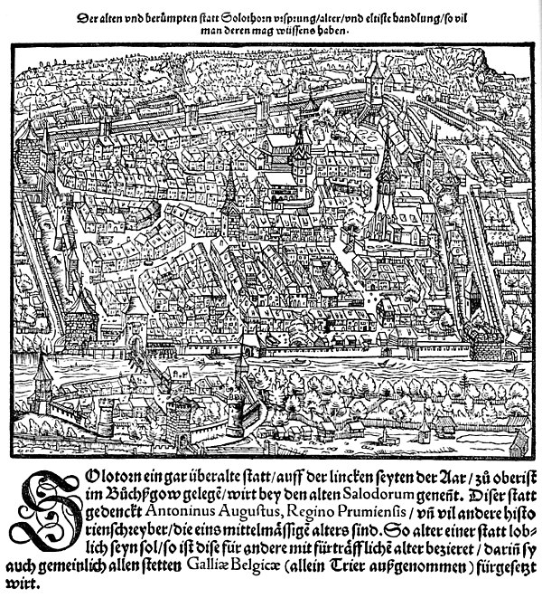 Solothurn in 1548